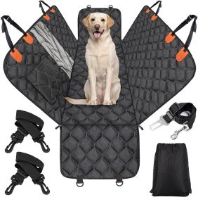 Gm Car 4 in 1 Seat Cover, Pet Hammock, Car Pad Waterproof Seat Cover for Pets/Dogs